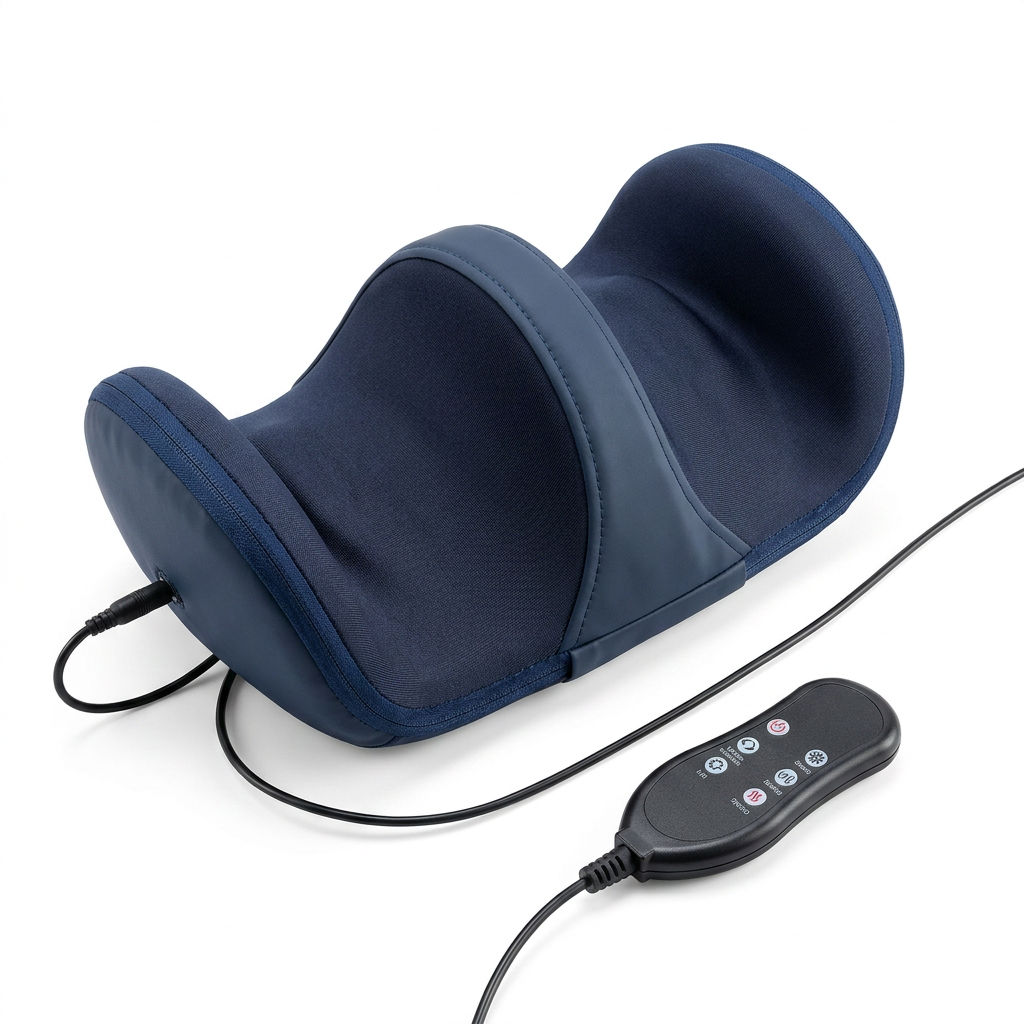 Kompakt Fod- og Lægmassager med Varme og Shiatsumassage
