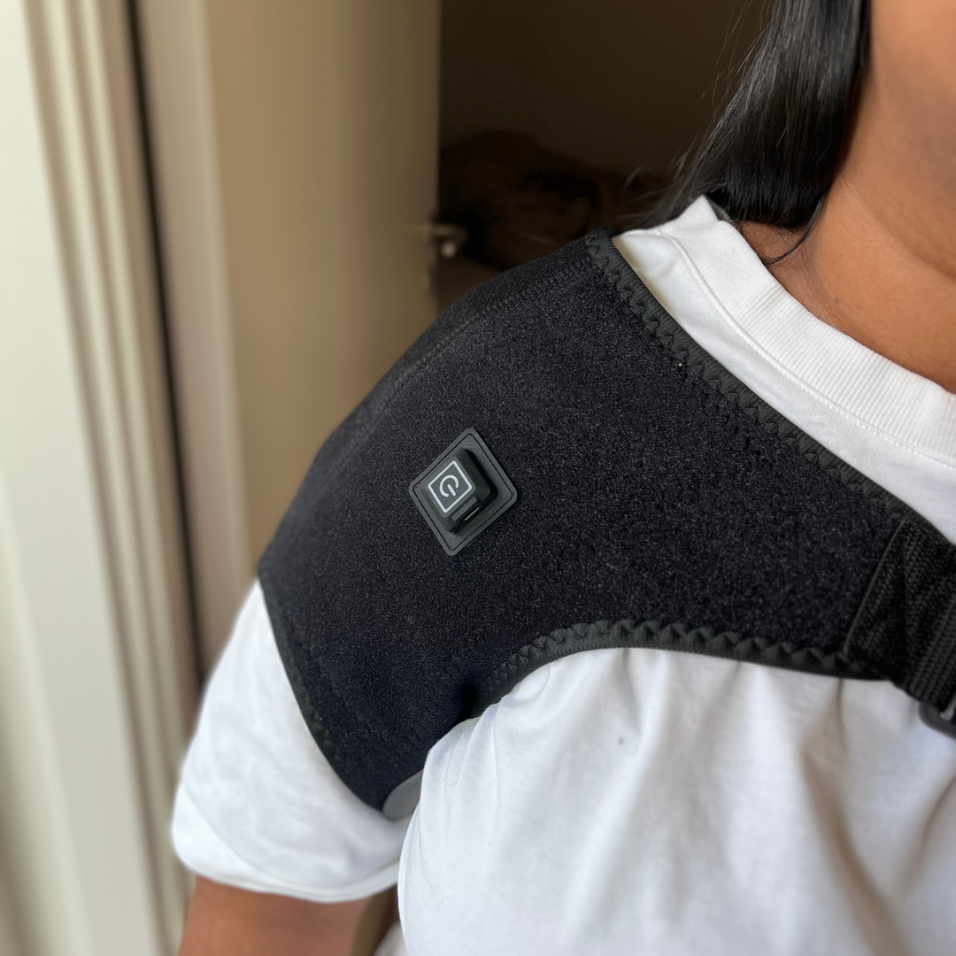 HeatRelief Pro – Hurtig, justerbar varme til ømme skuldre!