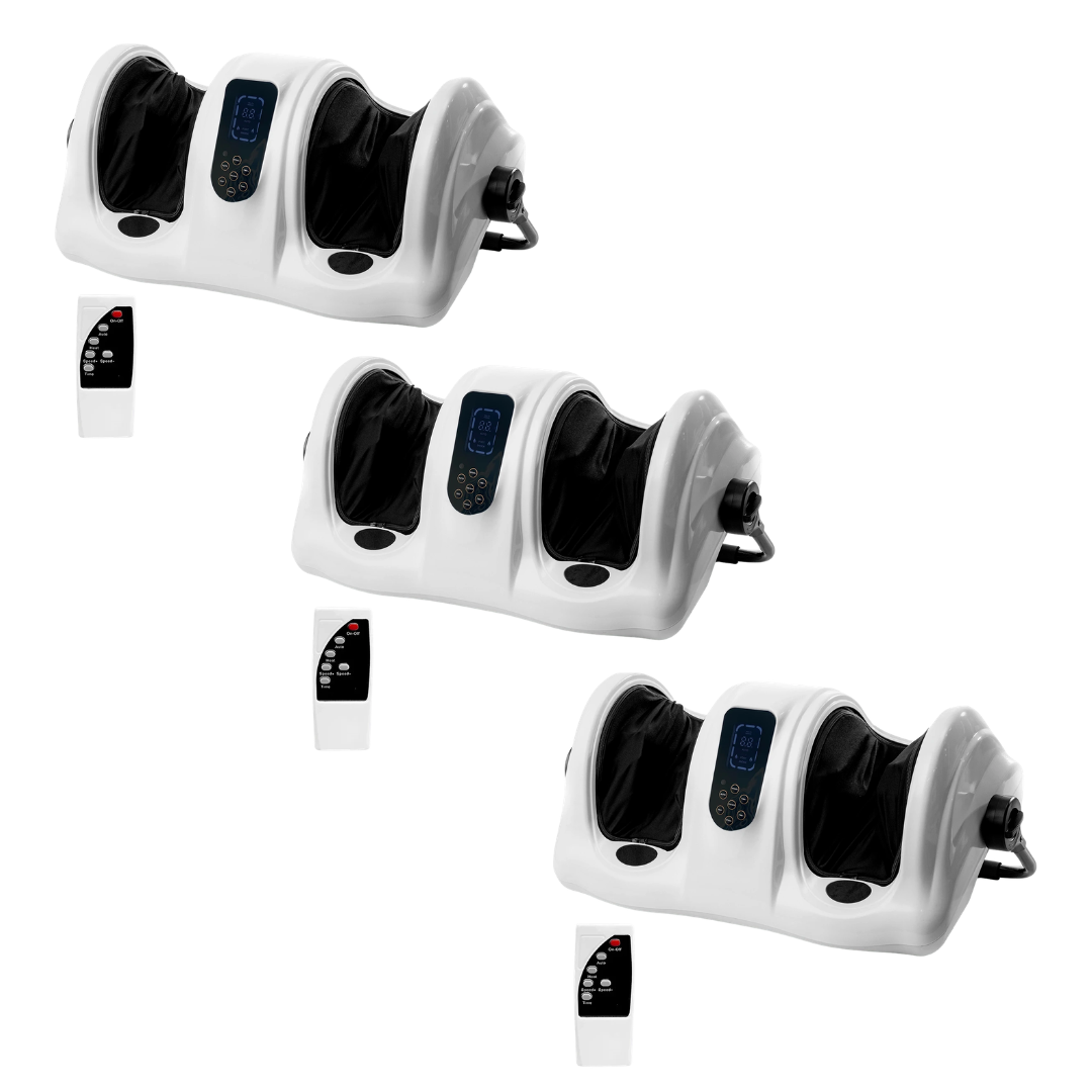 3x Fod- og lægmassageapparat Pakketilbud