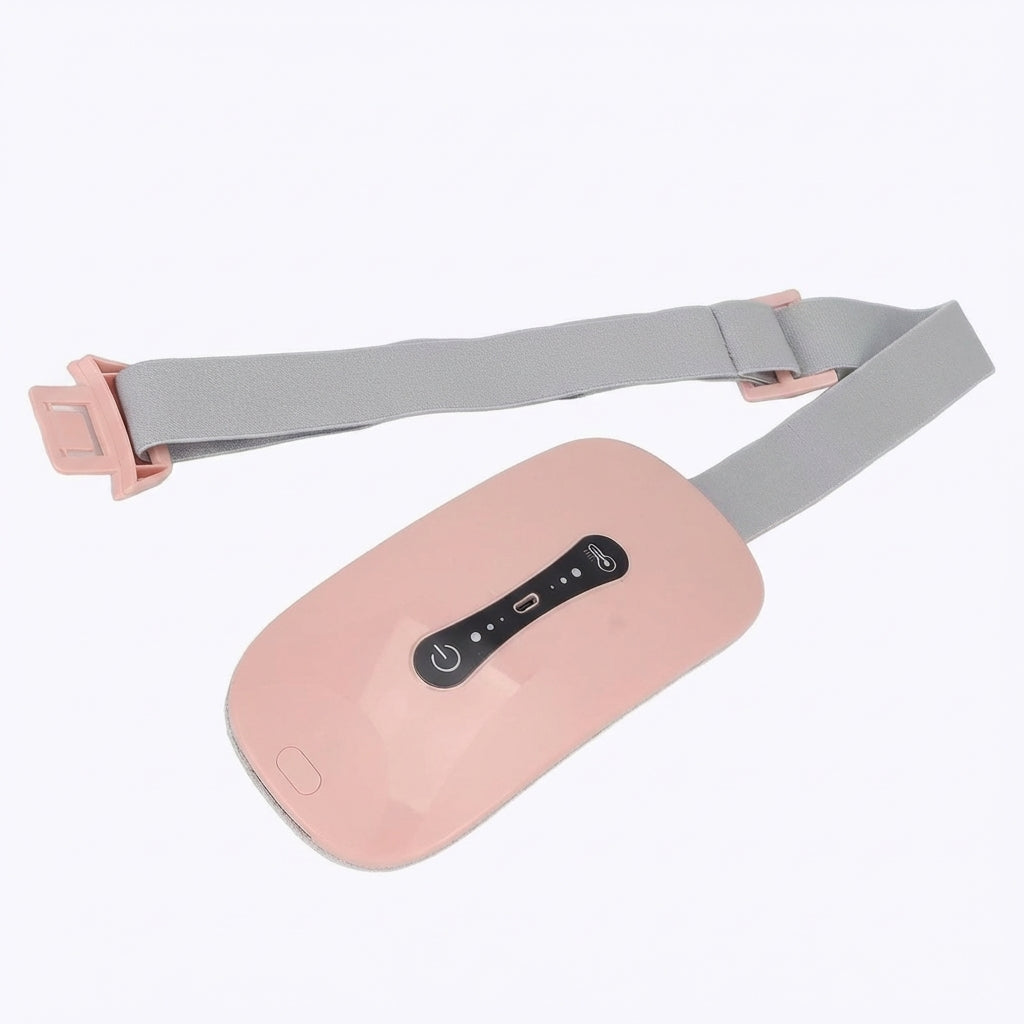 Menstruationsvarmepude – Varme op til 65°C & Vibrationsmassage mod Kramper