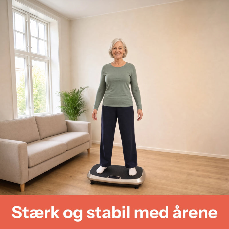 Du holder dig stærk og stabil med årene